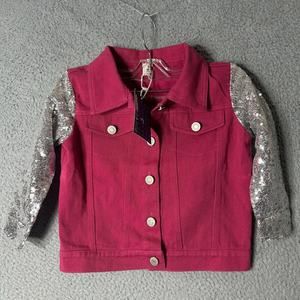 Welaken Jacket Toddler Girls Size 100 (3T-4T) Pink‎ Flight Bomber Unicorn NEW